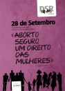 Cartaz Aborto Seguro e Legal