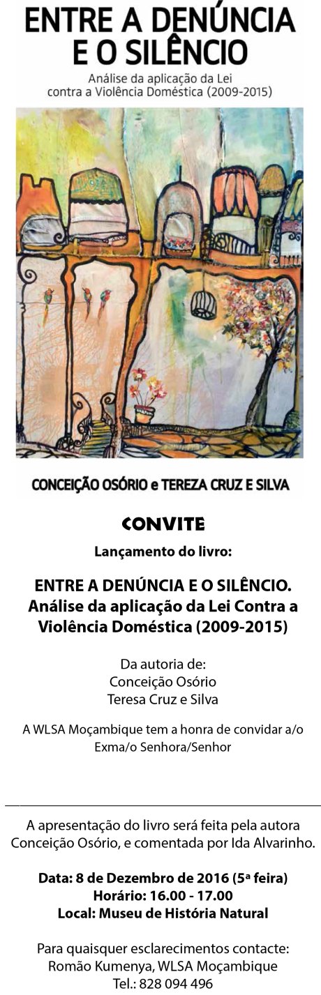 Convite Lançamento Livro