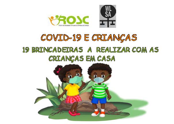 Brochura "COVID-19 e crianças"