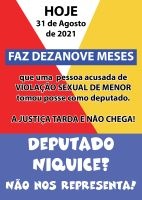 Deputado Niquice não nos representa