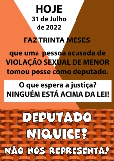 Niquice não nos representa!