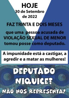 Niquice não nos representa!