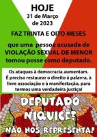 Deputado Niquice não nos representa